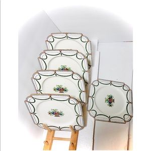 Ansley 5 Square Plates England